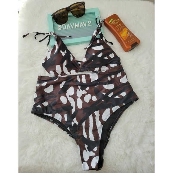 ALL MIXED UP Animal Print Bikini - Picture 4 of 6
